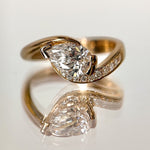 Oval Solitaire Lab Grown Diamond Engagement Ring