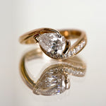 Oval Solitaire Lab Grown Diamond Engagement Ring
