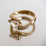 Oval Solitaire Lab Grown Diamond Engagement Ring