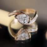 Oval Solitaire Lab Grown Diamond Engagement Ring