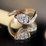 Oval Solitaire Lab Grown Diamond Engagement Ring