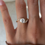 Oval Solitaire Lab Grown Diamond Engagement Ring