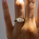 Oval Solitaire Lab Grown Diamond Engagement Ring