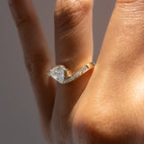 Oval Solitaire Lab Grown Diamond Engagement Ring