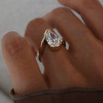 Oval Solitaire Lab Grown Diamond Engagement Ring