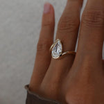 Oval Solitaire Lab Grown Diamond Engagement Ring