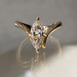 Oval Solitaire Lab Grown Diamond Engagement Ring