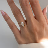 Oval Solitaire Lab Grown Diamond Engagement Ring