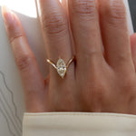 Oval Solitaire Lab Grown Diamond Engagement Ring