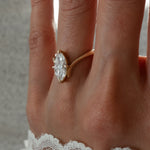 Oval Solitaire Lab Grown Diamond Engagement Ring