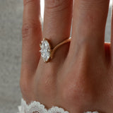 Oval Solitaire Lab Grown Diamond Engagement Ring