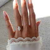 Oval Solitaire Lab Grown Diamond Engagement Ring