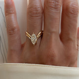 Oval Solitaire Lab Grown Diamond Engagement Ring