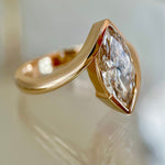 Oval Solitaire Lab Grown Diamond Engagement Ring