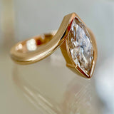 Oval Solitaire Lab Grown Diamond Engagement Ring