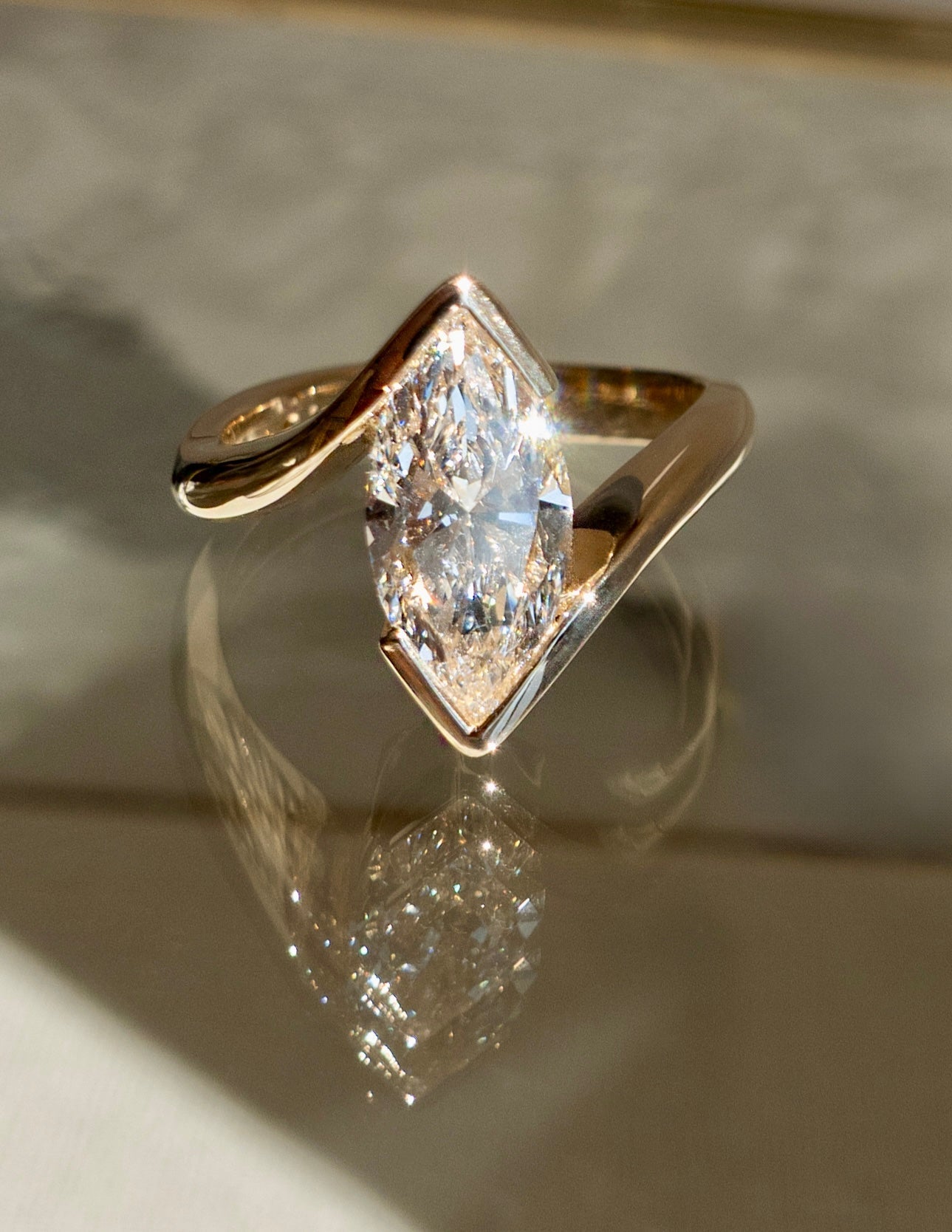 Oval Solitaire Lab Grown Diamond Engagement Ring