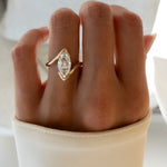 Oval Solitaire Lab Grown Diamond Engagement Ring