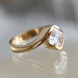 Oval Solitaire Lab Grown Diamond Engagement Ring