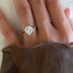 Oval Solitaire Lab Grown Diamond Engagement Ring
