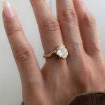 Oval Solitaire Lab Grown Diamond Engagement Ring