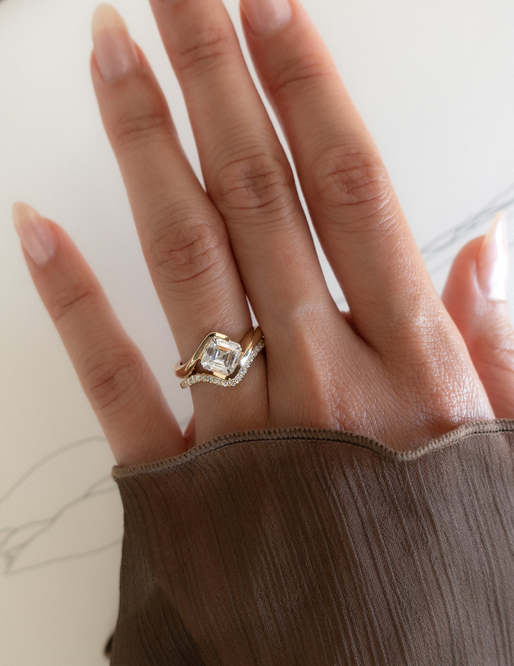 Oval Solitaire Lab Grown Diamond Engagement Ring