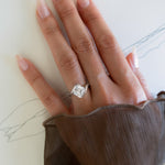 Oval Solitaire Lab Grown Diamond Engagement Ring