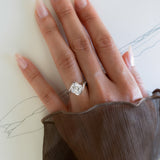 Oval Solitaire Lab Grown Diamond Engagement Ring