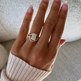 Oval Solitaire Lab Grown Diamond Engagement Ring