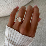 Oval Solitaire Lab Grown Diamond Engagement Ring