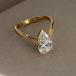 Oval Solitaire Lab Grown Diamond Engagement Ring