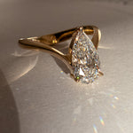 Oval Solitaire Lab Grown Diamond Engagement Ring