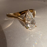 Oval Solitaire Lab Grown Diamond Engagement Ring