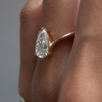 Oval Solitaire Lab Grown Diamond Engagement Ring