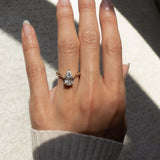 Oval Solitaire Lab Grown Diamond Engagement Ring