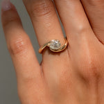 Oval Solitaire Lab Grown Diamond Engagement Ring