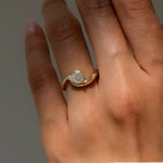 Oval Solitaire Lab Grown Diamond Engagement Ring