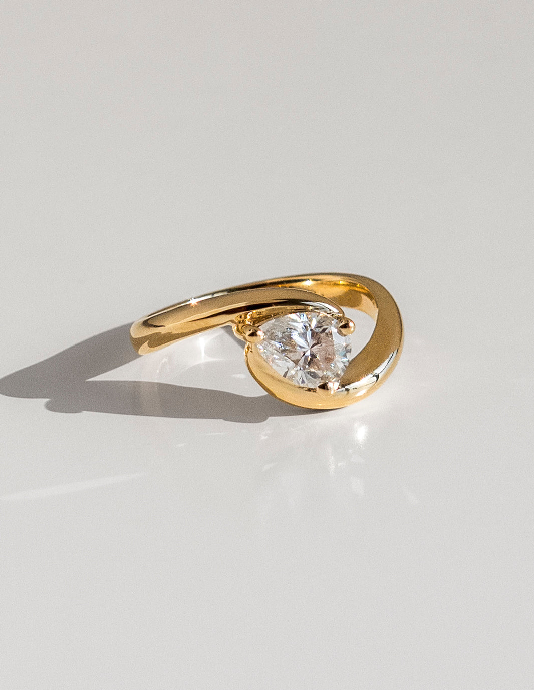 Oval Solitaire Lab Grown Diamond Engagement Ring
