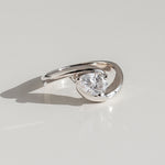 Oval Solitaire Lab Grown Diamond Engagement Ring