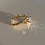 Oval Solitaire Lab Grown Diamond Engagement Ring