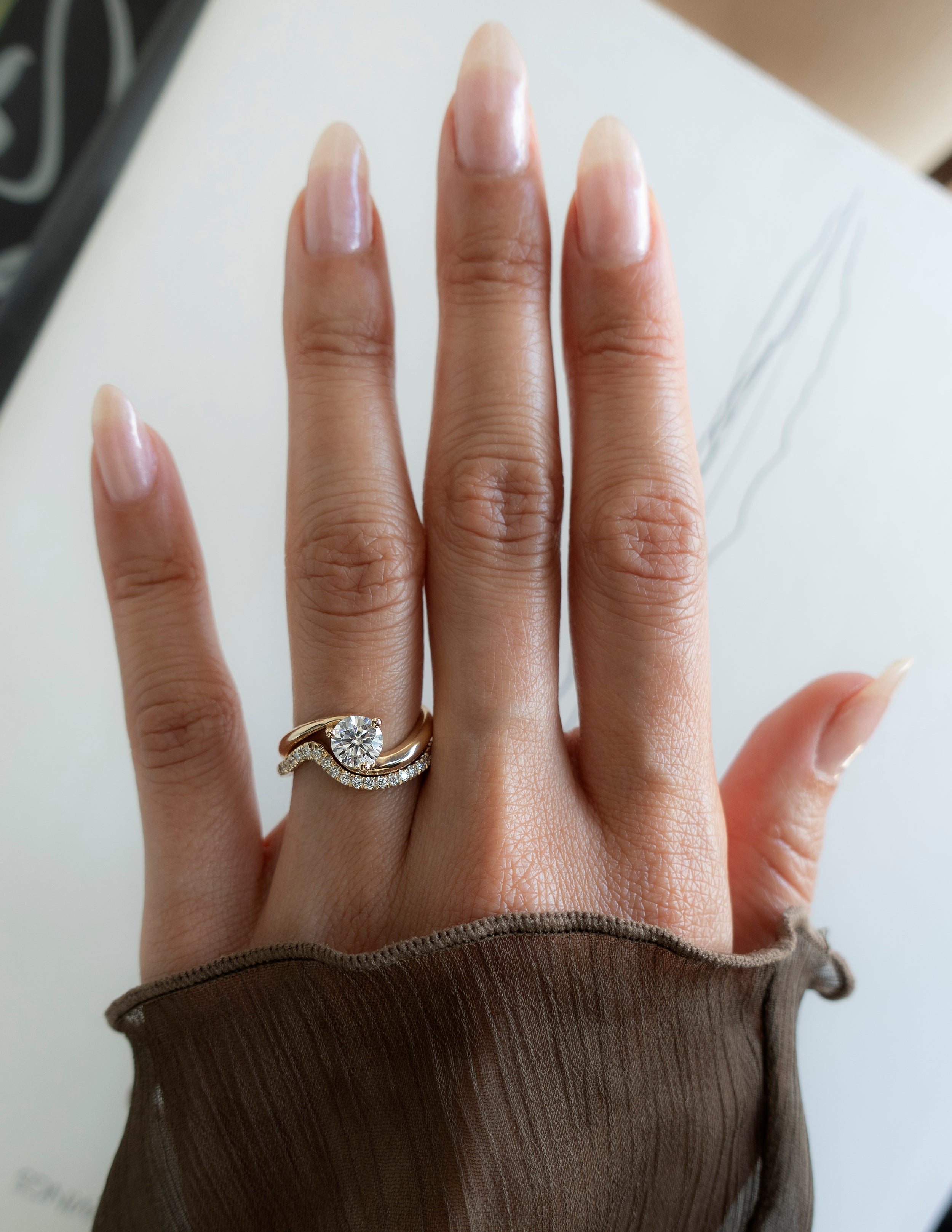 Oval Solitaire Lab Grown Diamond Engagement Ring