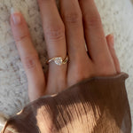 Oval Solitaire Lab Grown Diamond Engagement Ring