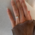 Oval Solitaire Lab Grown Diamond Engagement Ring