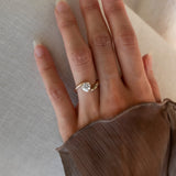 Oval Solitaire Lab Grown Diamond Engagement Ring