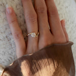 Oval Solitaire Lab Grown Diamond Engagement Ring