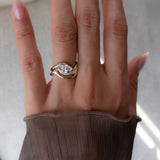 1.5 CT Marquise Lab Grown Diamond Bridal Set