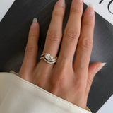 1.5 CT Oval Lab Grown Diamond Bridal Set