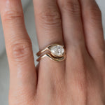 1.5 CT Pear Lab Grown Diamond Bridal Set