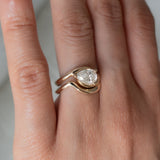 1.5 CT Pear Lab Grown Diamond Bridal Set