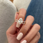 [C_SIZE] [C_Shape] [Style] Lab Grown Diamond Bridal Ring Set