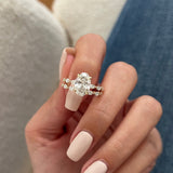 [C_SIZE] [C_Shape] [Style] Lab Grown Diamond Bridal Ring Set